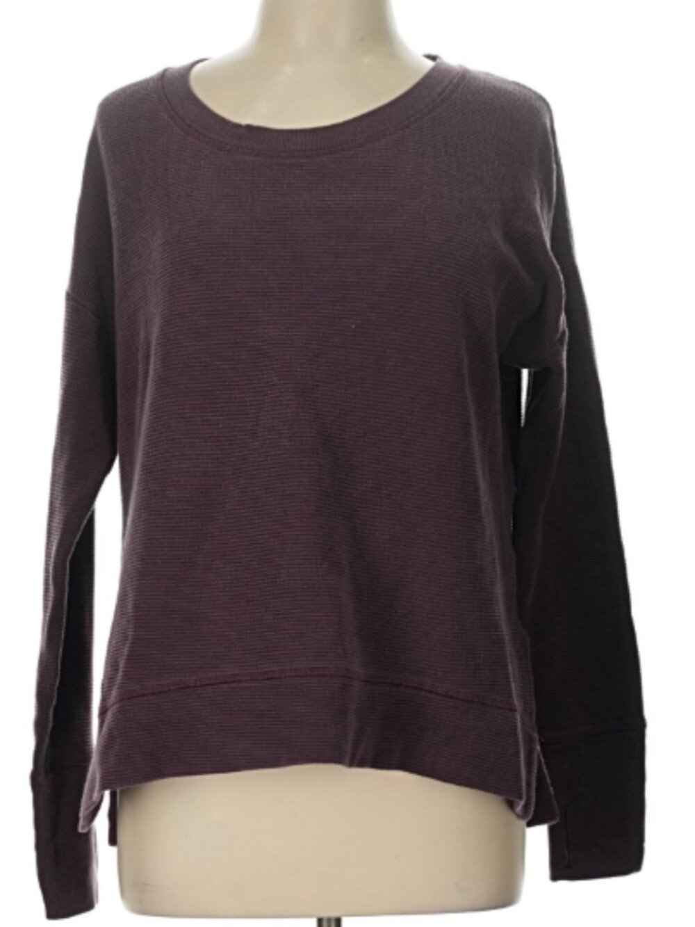 Athleta Burgundy Pullover Sweater Size Large